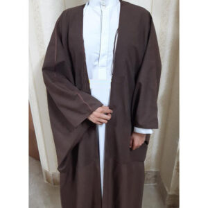 Islamic Men’s Bisht Cloak With Long Sleeve – Arab Elegance