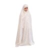 Islamic White Girls' Namaz Chador Model Shaparak