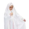 Islamic White Girls' Namaz Chador Model Yasamin