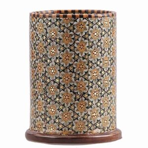 Persian Wooden Makeup Holder – Khatam Kari Enameling Art