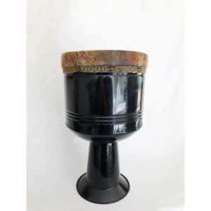 Kurdi Metal Zarb Drum With Goat Skin