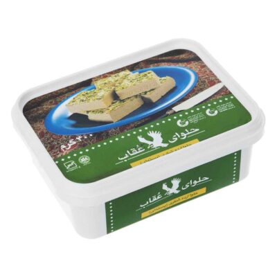 Tahini Halva with Pistachio, Oghab, 400 g (3-Pack)