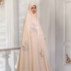 Iranian Bride's Wedding Chador Model Zhaleh