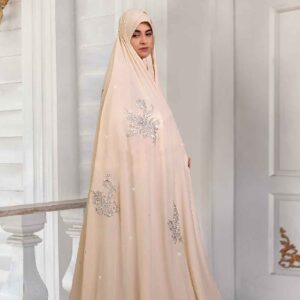 Iranian Bride’s Wedding Chador Model Zhaleh