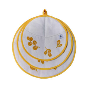 Damkoni – Persian Rice Bonnet Lid Steam Catcher Set of 3 – Model Leaf