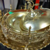 Persian Manghal Esfand and Bakhoor Burner – Engraved Brass Flower & Bird