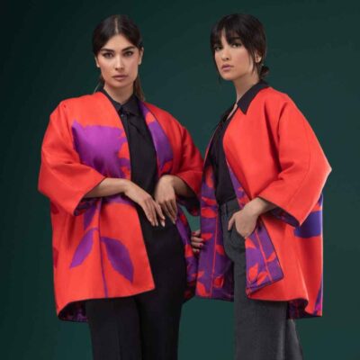 Elegant Persian Blazer Manto Raz with Chic Contemporary Style