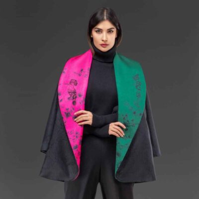 Stylish Persian Blazer Manto Sima with Modern Casual Style