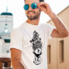 Persian Inspired Unisex T-Shirt Model Shabahengam – Artistic Motif
