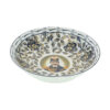 Persian Tea Saucer - Porcelain with Shah Abbasi Ghalamkar Design (Set of 6)