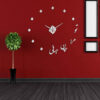 DIY 3D Wall Clock Minimalist with Persian Calligraphy Patterns - Romantic