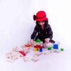 50-Piece Wooden Geometric Brain Teaser Puzzle – Comprehensive Challenge