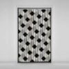 Velvet Vertical Blind Curtain – Abstract Shatranji Print