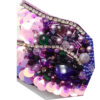 Feminine Beaded Brooch Pin – Bird Design