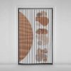 Velvet Vertical Blind Curtain – Abstract Paeez Print