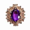 Classic Rhinestone Brooch Pin Model Negin