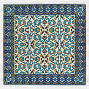 Velvet Tablecloth Persian Elegance Inspired Design Eslimi
