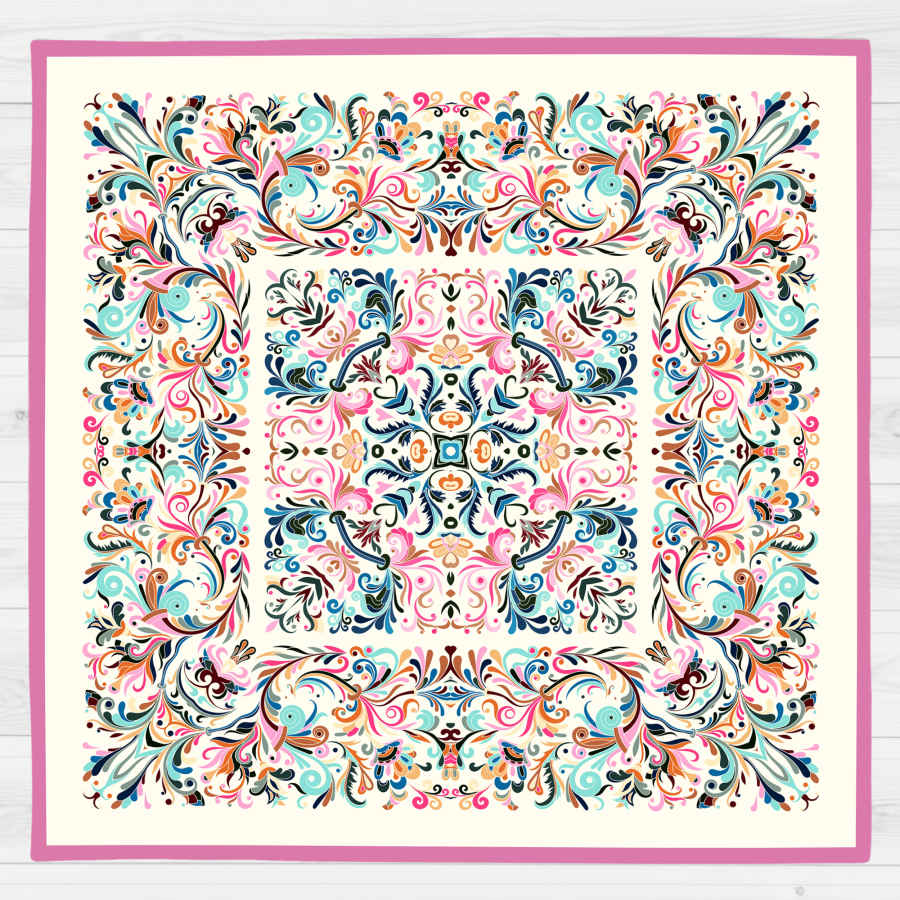 Velvet Tablecloth Persian Elegance Inspired Design Mahta
