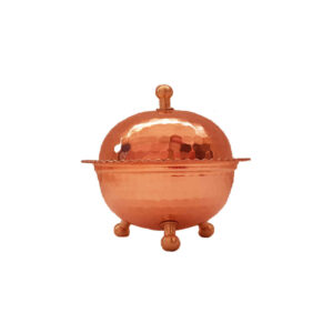 Handcrafted Persian Copper Sugar Bowl with – Hammered Toopi