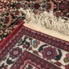 Hand-Knotted Persian Abadeh Parmis Rug (Tribal All-over Geometric) - Red Wool