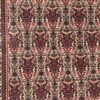 Hand-Knotted Persian Abadeh Parmis Rug (Tribal All-over Geometric) - Red Wool