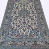 Hand-Knotted Persian Ardakan Salva Rug (Classical Floral Medallion) - Gray Wool