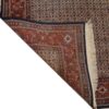 Hand-Knotted Persian Birjand Bahareh Rug (All-over Mahi / Herati Pattern) - Red Wool