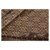 Hand-Knotted Persian Birjand Golabetoon Riz Mahi Rug (Mahi Medallion) - Brown Silk & Wool
