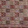 Hand-Knotted Persian Birjand Kheshti Rug (Bakhtiari Garden Panel) - Gray Wool