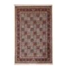 Hand-Knotted Persian Birjand Kheshti Rug (Bakhtiari Garden Panel) - Gray Wool