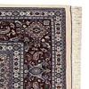 Hand-Knotted Persian Birjand Riz Mahi Rug (Mahi Medallion / Herati) - Gray Wool