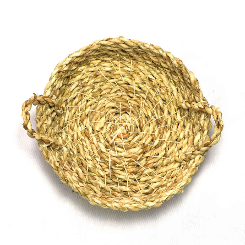 Persian Handwoven Palm Leaf Basket Model Daaz