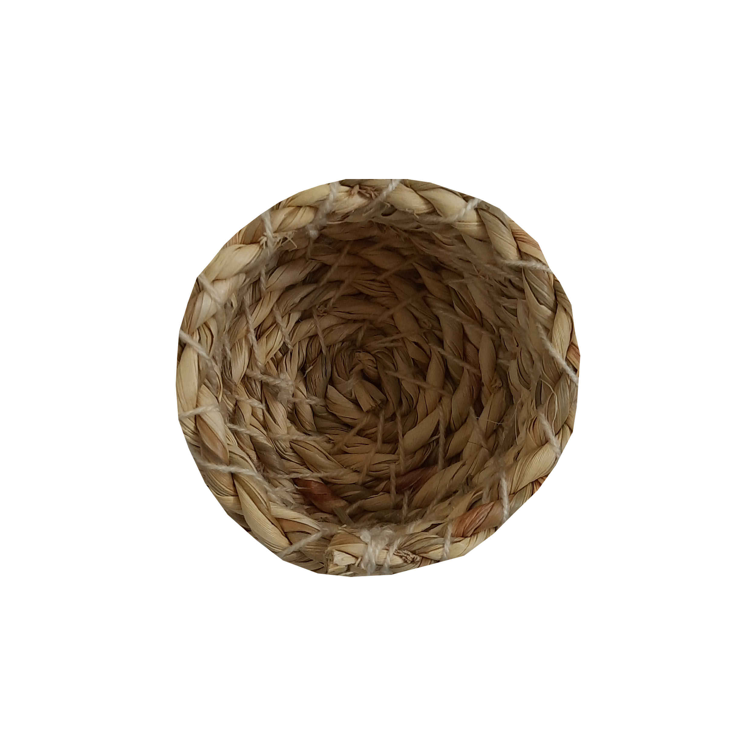 Persian Handwoven Palm Leaf Storage Basket Model Gandom