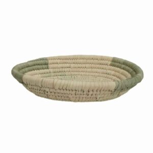 Persian Handwoven Palm Leaf Basket Model Mina