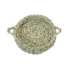 Persian Handwoven Palm Leaf Storage Basket Model Yalda