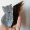 Handmade Feminine Beaded Brooch Pin – Fox Model