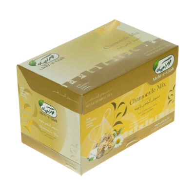 Chamomile, Bran, Stevia & Cinnamon Herbal Tea | Floral, Sweet & Warm Spiced Notes, 4 Packs