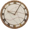 Handcrafted Resin Wall Clock - Abstract Style Elika