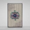 Persian Velvet Vertical Blind Curtain – Abstract Jan o Del Print