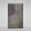Persian Velvet Vertical Blind Curtain – Abstract Khatati Print