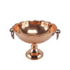 Copper Serving Bowl Suitable for Fruits and Sweets Hammered Gohar
