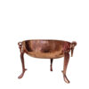 Copper Serving Bowl Suitable for Fruits and Sweets Hammered Parnia