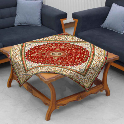 Velvet Tablecloth Persian Elegance Inspired Design Zarin