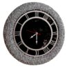 Handcrafted Resin Wall Clock - Abstract Style Shab