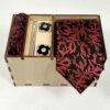Men's Tie, Handkerchief & Cufflinks Neckwear Set - Luxurious Alma
