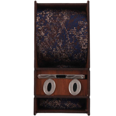 Men's Tie, Handkerchief & Cufflinks Neckwear Set - Luxurious Dorna