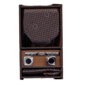 Men’s Tie, Handkerchief & Cufflinks Neckwear Set – Luxurious Rayan
