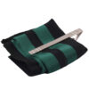 Men's Tie, Handkerchief & Cufflinks Neckwear Set - Luxurious Striped