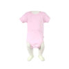 Solid Color Short-Sleeve Baby Onesies Bodysuit