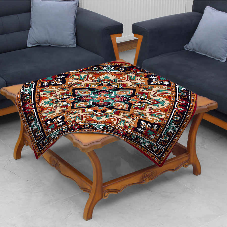 Velvet Tablecloth Persian Elegance Inspired Design Sahar